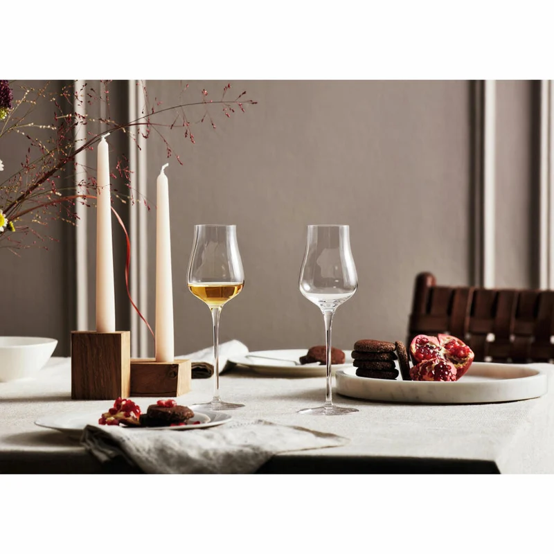 Leonardo Grappaglas Brunelli, Schnapsglas für Grappa, Kristallglas, klar, 210 ml, 066413