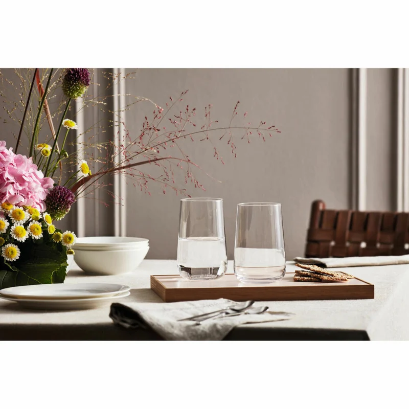 Leonardo Trinkglas Brunelli, Wasserglas, Becherglas, Kristallglas, klar, 530 ml, 066417