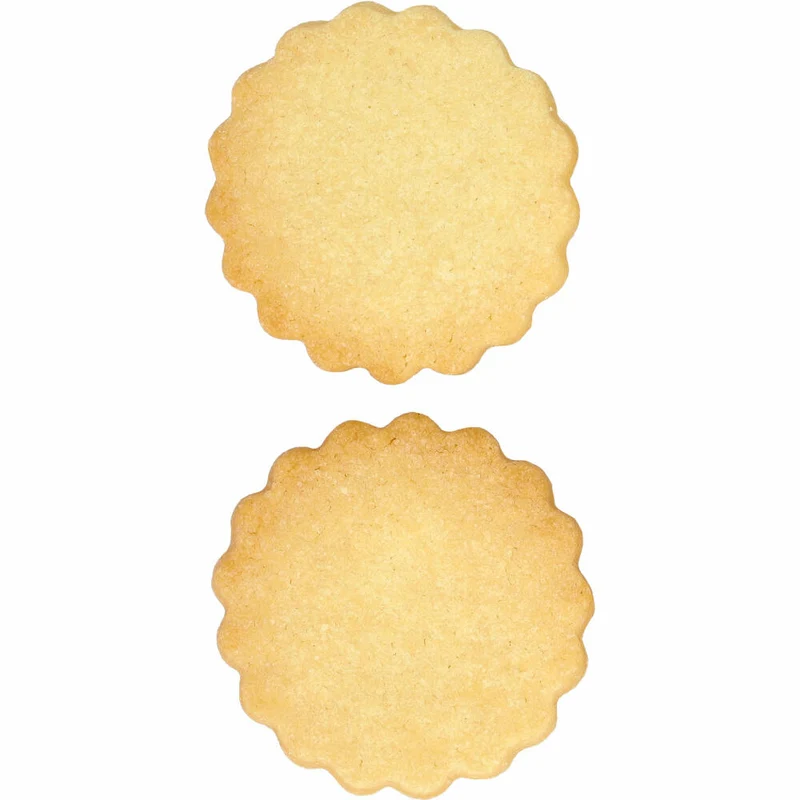Birkmann Ausstechform Linzer mit 3 Löchern, Ausstecher, Plätzchenform, Keks, Plätzchen, Edelstahl, 5 cm, 199996