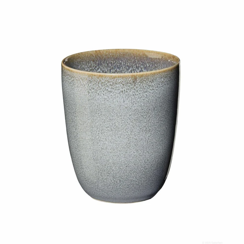 ASA Selection saisons Becher Denim, Kaffeebecher, Kaffeetasse, Kaffee Tasse, Steinzeug, Blau, 250 ml, 27071118