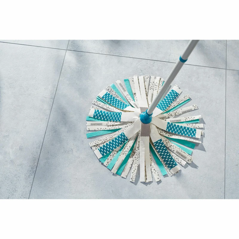 Leifheit Wischmopp Power Mop 3in1, Bodenwischer mit Schraubgewinde, 1.2 Meter, 52119