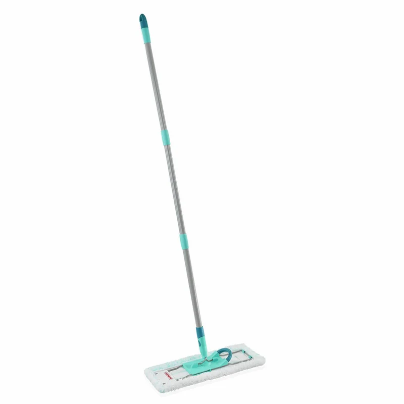 Leifheit Bodenwischer Profi XL micro duo, Wischmop, Wischer, Türkis, 42 cm, 55019