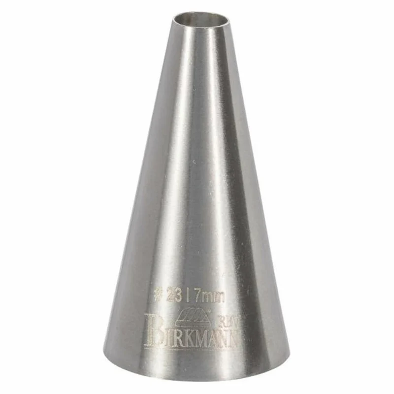 Birkmann Lochtülle #23, Spritztülle, Garniertülle, Backzubehör, Edelstahl, Ø 0.7 cm, 411296