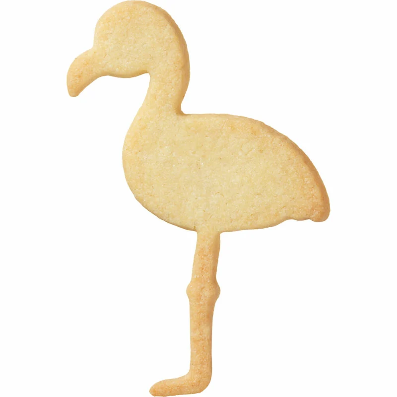 Birkmann Ausstechform Flamingo, Ausstecher, Plätzchenform, Keks, Plätzchen, Edelstahl, 9 cm, 198593