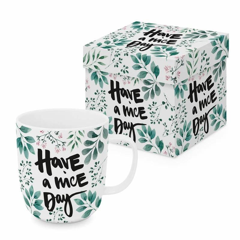 PPD Have a nice day Matte Mug, in Geschenkbox, Tasse, Teetasse, Kaffee Becher, 400 ml, 604500