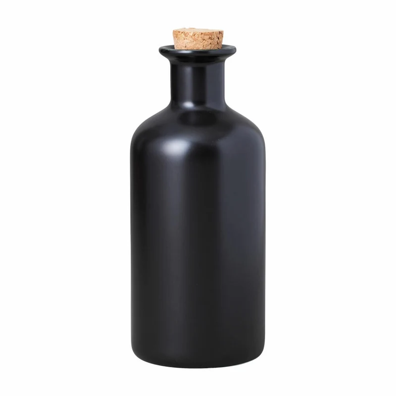 Maxwell & Williams Vorratsflasche Epicurious, Flasche, Aufbewahrung, Porzellan, Schwarz, 580 ml, IA0043