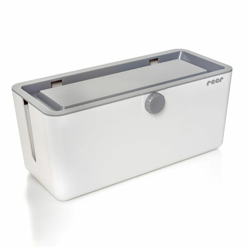 reer CableGuard Kabelbox, für Steckdosenleisten, Kindersicherung, Kinder Sicherung, 78020