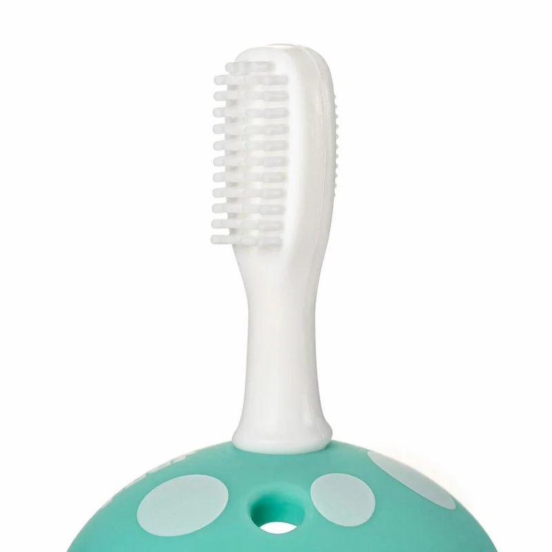 reer BabyCare Zahnputz-Trainer, 2-tlg., Zahnpflege, Lernzahnbürste, Zahnbürste, Baby, 79253