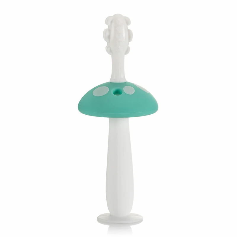 reer BabyCare Zahnputz-Trainer, 2-tlg., Zahnpflege, Lernzahnbürste, Zahnbürste, Baby, 79253