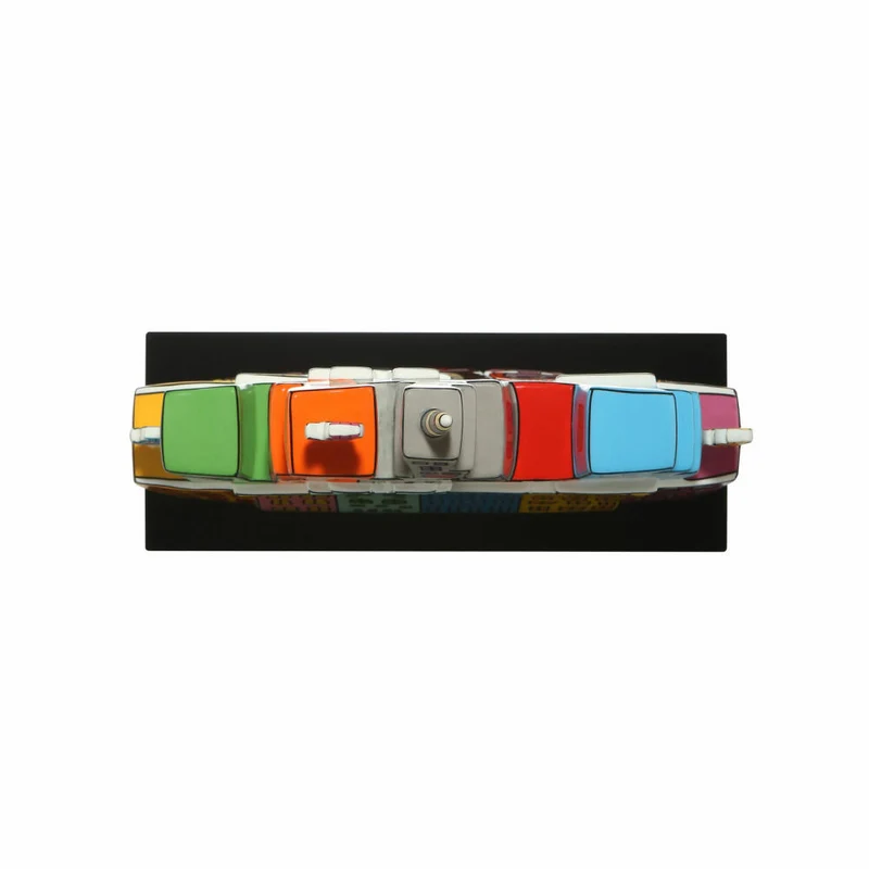 Goebel Figur James Rizzi - Summer in the City, Pop Art, Porzellan, Bunt, 35.5 cm, 26102821