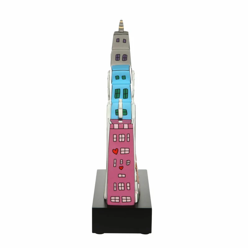 Goebel Figur James Rizzi - Summer in the City, Pop Art, Porzellan, Bunt, 35.5 cm, 26102821