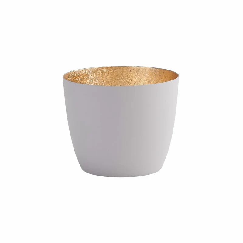 Gift Company Windlicht Madras M, Teelichthalter, Kerzenhalter, Eisen, Pastellflieder, 8.5 cm, 1092504077