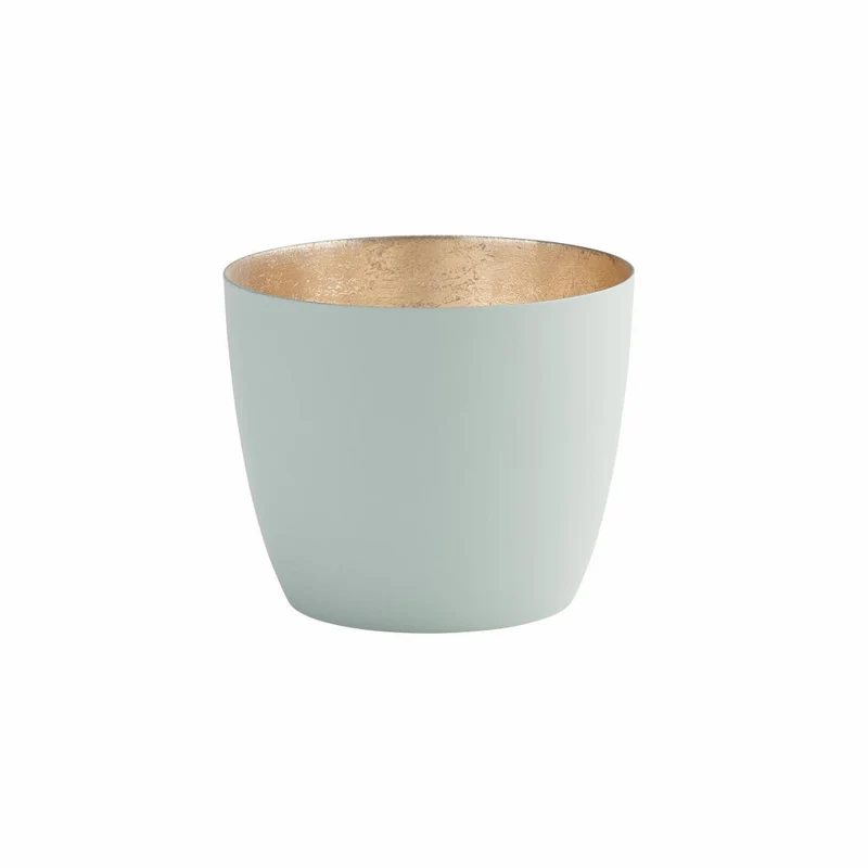 Gift Company Windlicht Madras M, Teelichthalter, Kerzenhalter, Eisen, Pastellblau, 8.5 cm, 1092504078