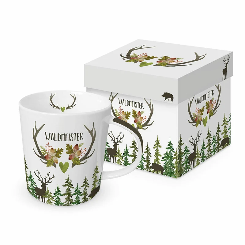 PPD Waldmeister Trend Mug, in Geschenkbox, Tasse, Teetasse, Kaffee Becher, 350 ml, 604522