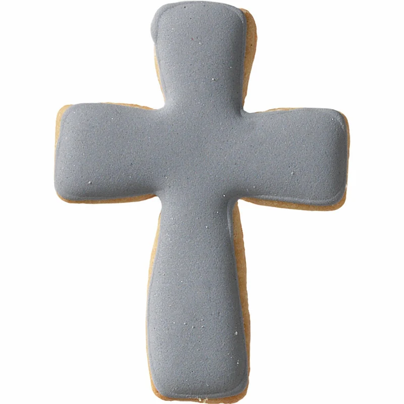 Birkmann Ausstechform Kreuz, Ausstecher, Plätzchenform, Keks, Plätzchen, Edelstahl, 6 cm, 197961