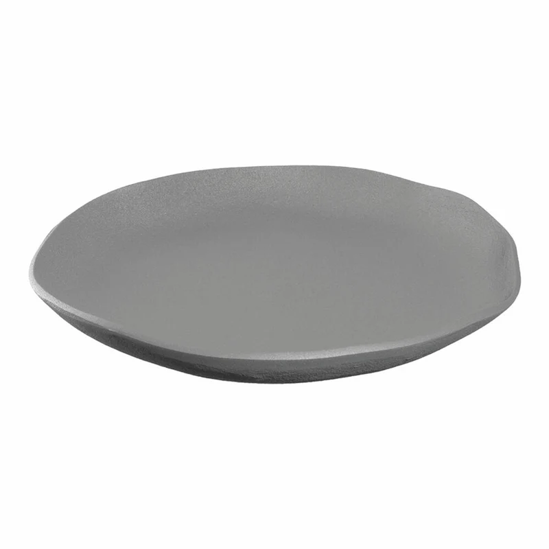 Leonardo Schale Casolare Aluminium, Dekoschale, Ablage, Aluminium, grau, 30 cm, 041695