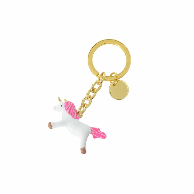 Gift Company Schlüsselanhänger Tropical Punch Einhorn, Schlüssel Anhänger, Zinnlegierung, 72936