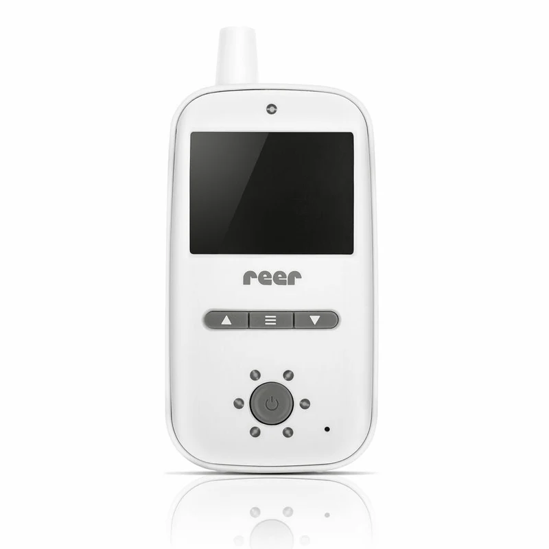 reer BabyCam, Video Babyphone, Babyfon, Kamera, Farbbildschirm, Reichweite bis 300 m, 80420