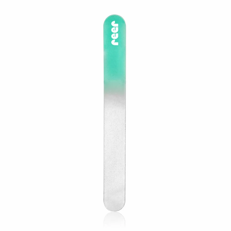 reer PremiumCare Baby Glas-Nagelfeile, Nagelpflege, Nagel Feile, Glasfeile, Kinder, 81043