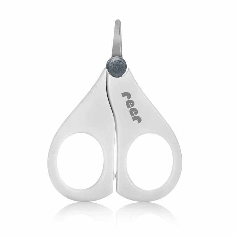 reer BabyCare Nagelpflege-Set, 2-tlg., Nagelschere, Nagelknipser, Nagel Schere, Knipser, 81050