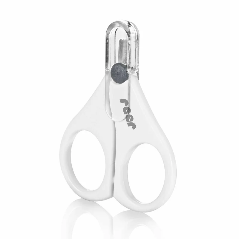 reer BabyCare Nagelpflege-Set, 2-tlg., Nagelschere, Nagelknipser, Nagel Schere, Knipser, 81050