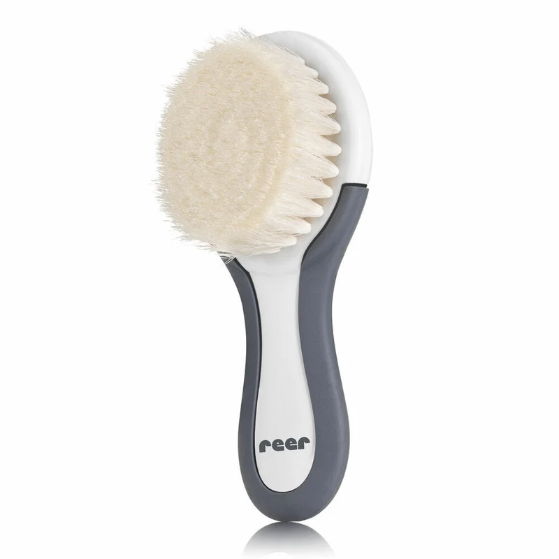 reer BabyCare Haarpflege-Set, 2-tlg., Bürste, Kamm, Haarbürste, Naturborsten, 81070
