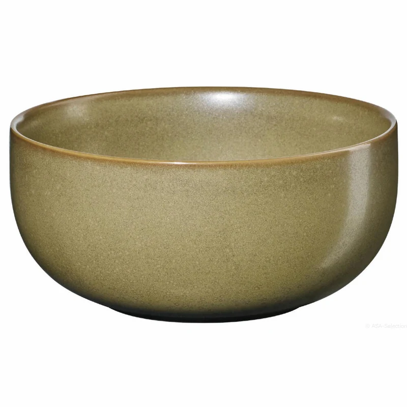 ASA Selection coppa miso Snackschale, Snack Schale, Schüssel, Schälchen, Porzellan, Gelb, Ø 11 cm, 19291194