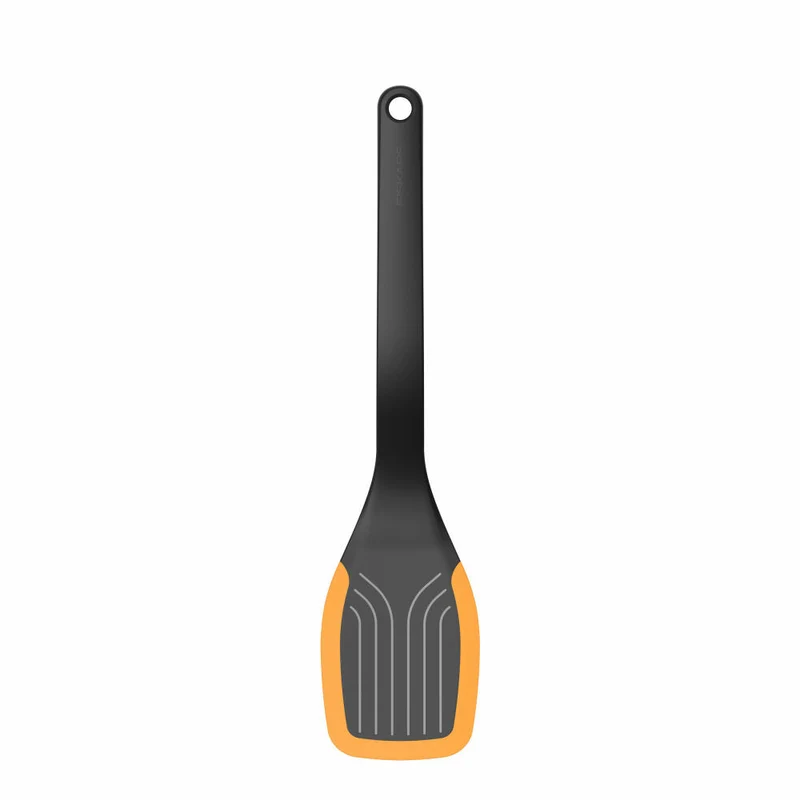 Fiskars Functional Form Pfannenwender mit Silikonkante, Pfannen Wender, Bratwender, 1027300