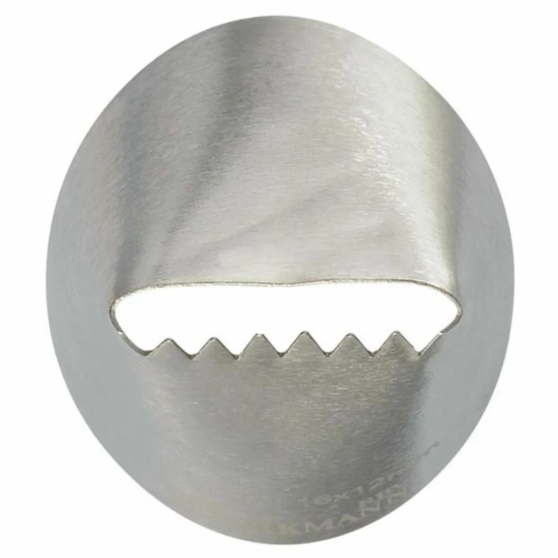 Birkmann Sternbandtülle #30, Spritztülle, Garniertülle, Backzubehör, Edelstahl, 1.6 cm, 411371