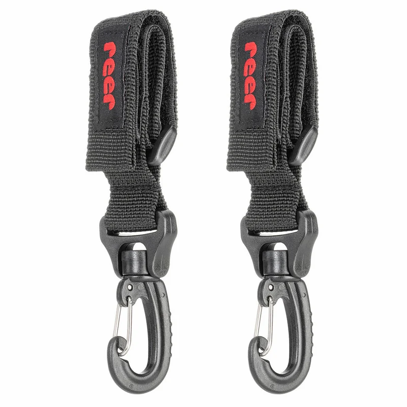 reer Clip&Go Hook Kinderwagenhaken, 2er Set, Kinderwagen Haken, Befestigung Wickeltasche, 84101
