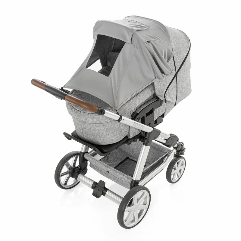 reer ShineSafe Premium Sonnensegel, Sonnenschutz, UV Schutz, Kinderwagen, 84121