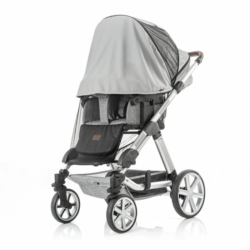 reer ShineSafe Bite Sonnen- und Insektenschutz, Sonnenschutz, Sonnensegel, UV Schutz, Insekten, Kinderwagen, 84131
