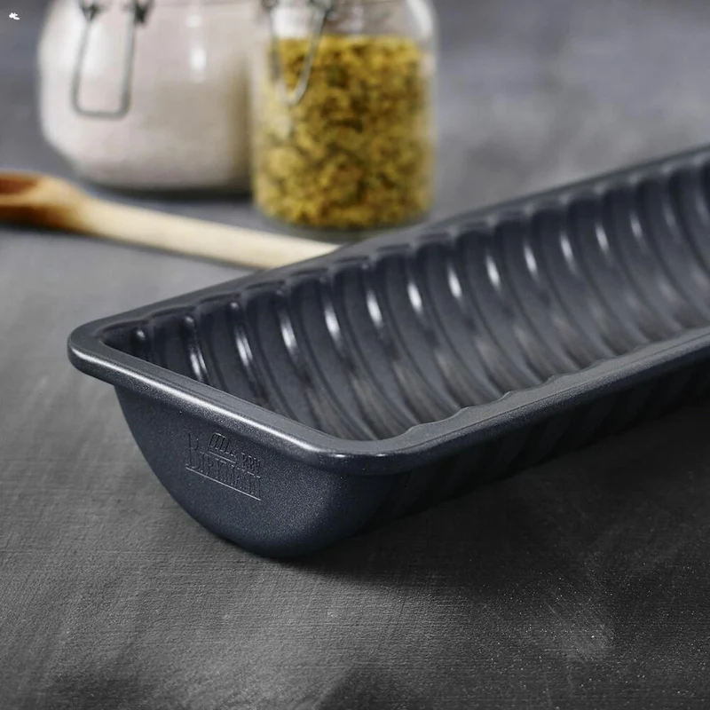 Birkmann Premium Baking Rehrückenform, Rehrücken Form, Kuchenform, Tortenform, Anithaft, 30 cm, 882102