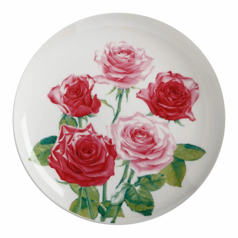 Maxwell & Williams Teller Rose - Katherine Castle Floriade, Speiseteller, Frühstücksteller, Bone China, Bunt, 20 cm, JY0044