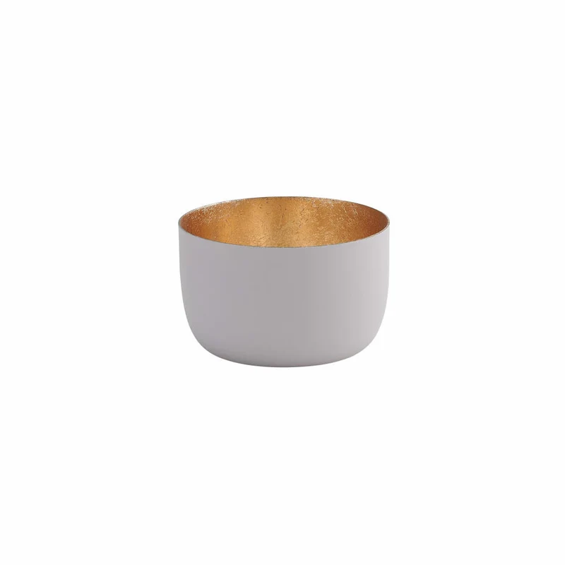 Gift Company Windlicht Madras S, Teelichthalter, Kerzenhalter, Eisen, Pastellflieder, 5 cm, 1092503077