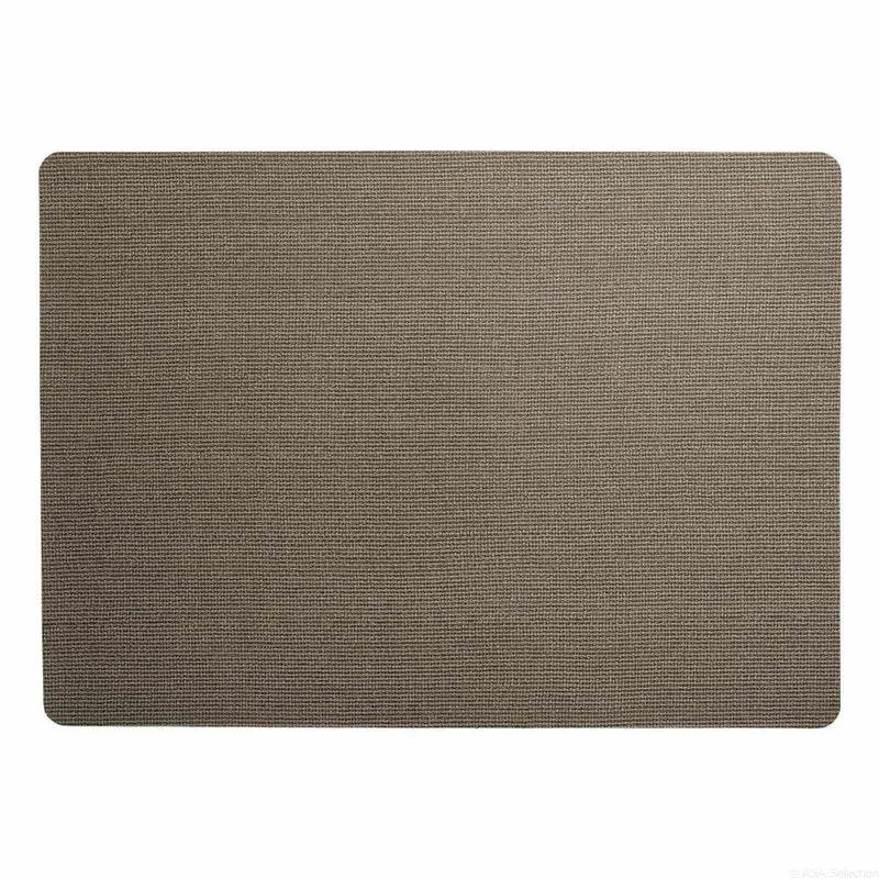 ASA Selection sisal optic Tischset falafel, Platzmatte, Platzdeckchen, Untersetzer, PVC, Braun, 78602420
