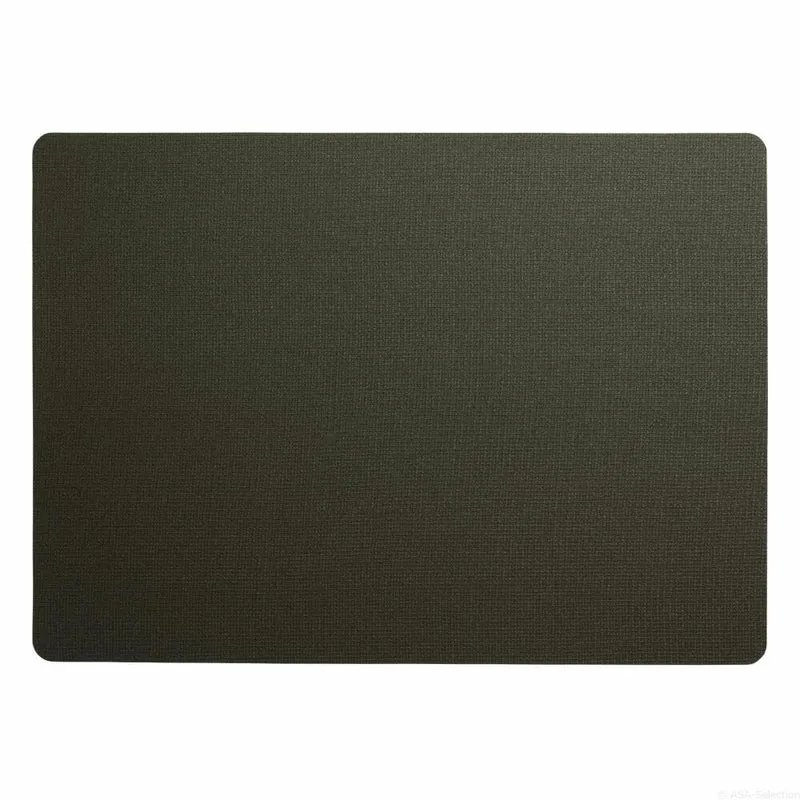 ASA Selection sisal optic Tischset nori, Platzmatte, Platzdeckchen, Untersetzer, PVC, Grün, 78606420