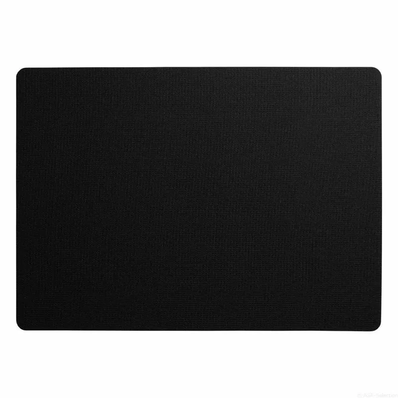ASA Selection sisal optic Tischset kuro, Platzmatte, Platzdeckchen, Untersetzer, PVC, Schwarz Matt, 78607420