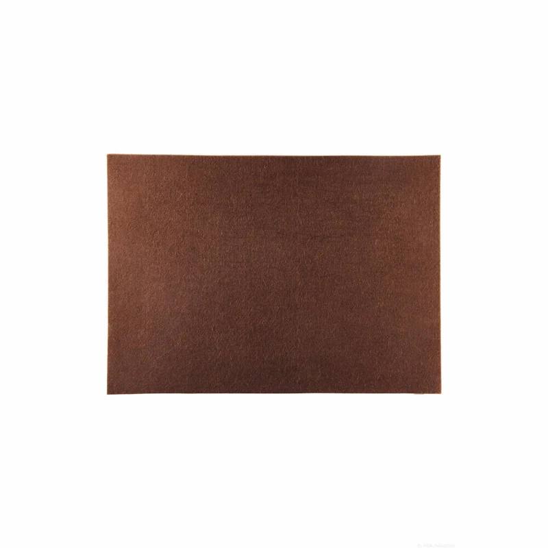 ASA Selection art filz Tischset Cinnamon, Platzmatte, Platzdeckchen, Untersetzer, Polyesterfilz, Braun, 78700076