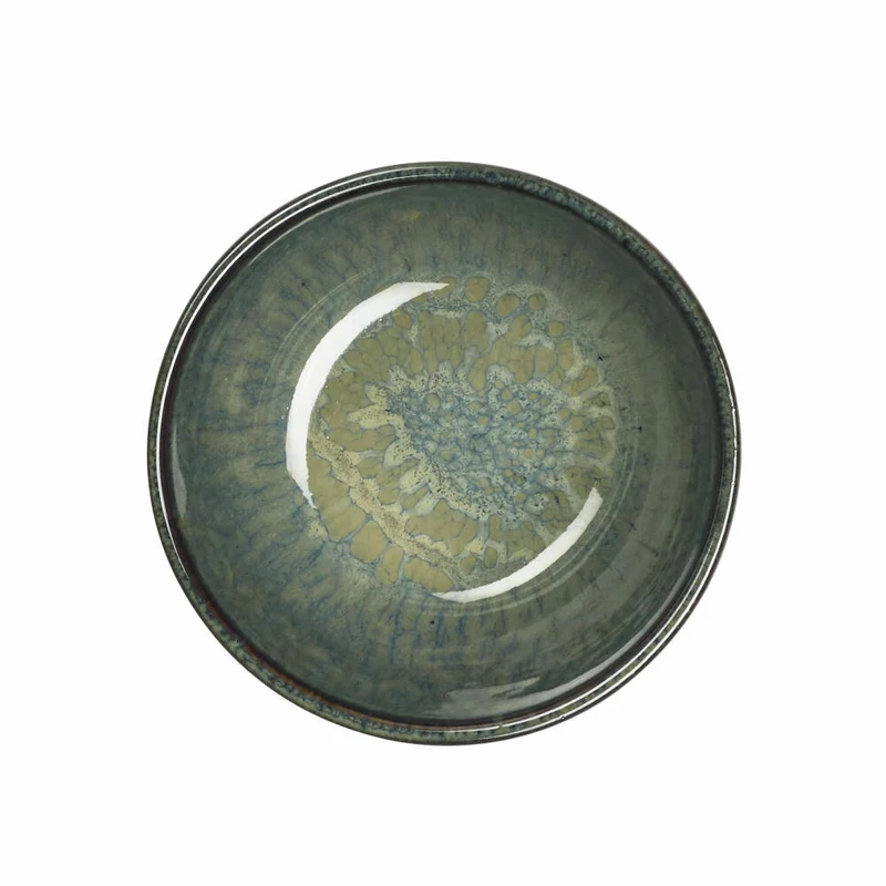 ASA Selection Poke Bowls Mini Bowl Ocean, Schale, Schälchen, Dipschale, Snackschale, Steinzeug, Grün, Ø 8 cm, 24280264