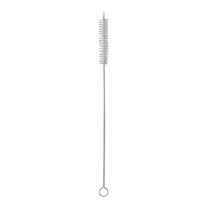 Koziol Bürste für Sicherheits-Trinkhalme Cheers, Reinigungsbürste, Trinkhalm-Bürste, Thermoplastischer Kunststoff, Crystal Clear, 4011535
