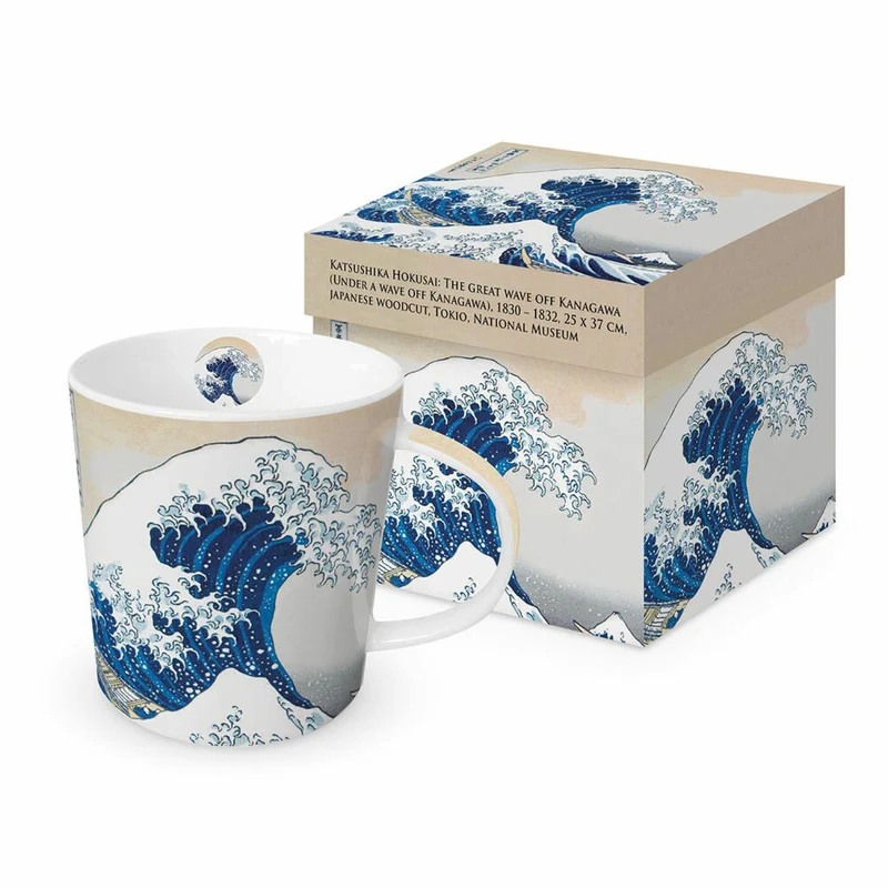 PPD The Great Wave Trend Mug, in Geschenkbox, Tasse, Teetasse, Kaffee Becher, 350 ml, 604326