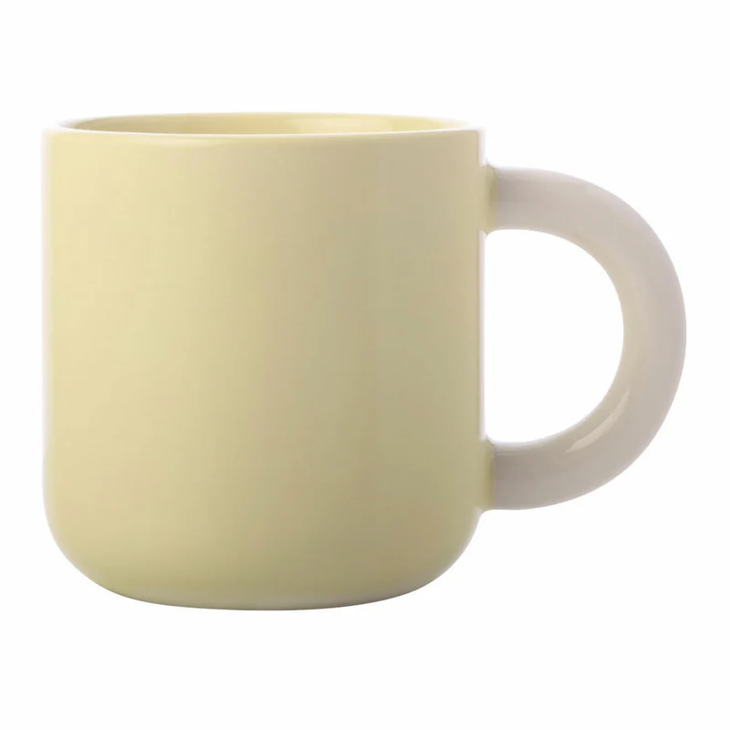 Maxwell & Williams Becher Sherbet, Tasse, Kaffeetasse, Porzellan, Gelb, 370 ml, DI0329