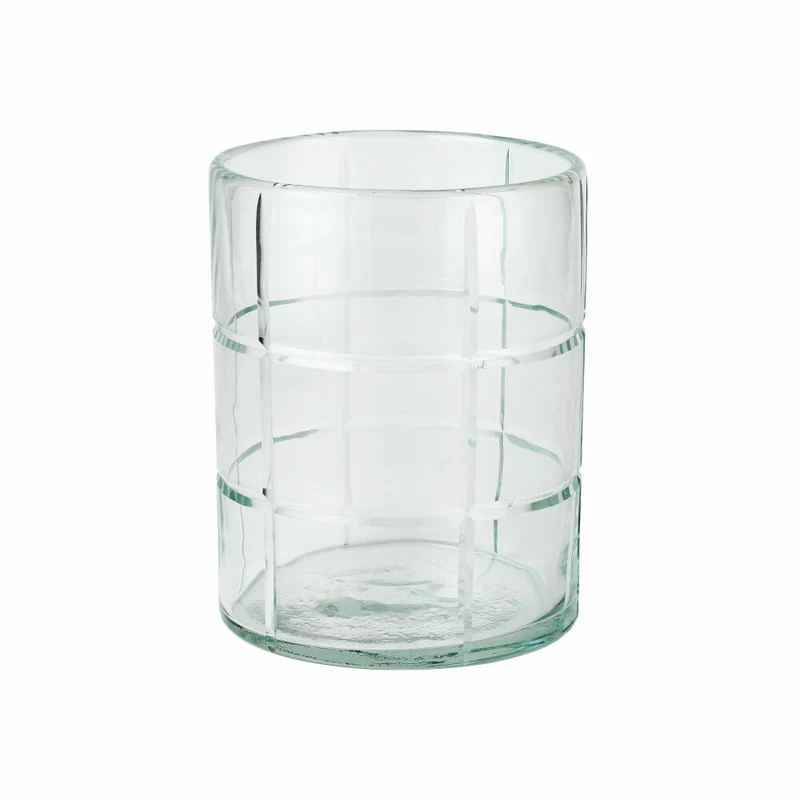 Gift Company Providence Windlicht, mit Schliff, Teelichthalter, Kerzenständer, Glas, Transparent, H 20 cm, 1064405040