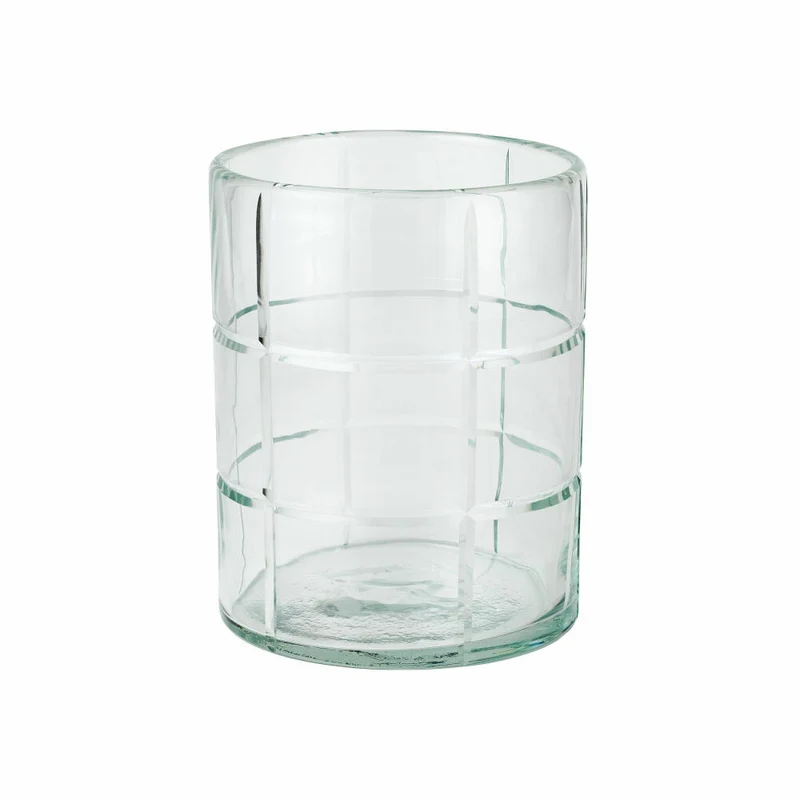 Gift Company Providence Windlicht, mit Schliff, Teelichthalter, Kerzenständer, Glas, Transparent, H 20 cm, 1064405040
