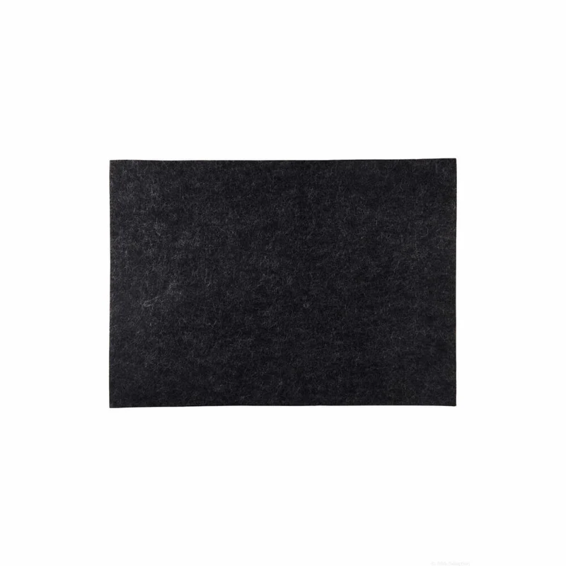 ASA Selection art filz Tischset Iron, Platzmatte, Platzdeckchen, Untersetzer, Polyesterfilz, Anthrazit, 78703076
