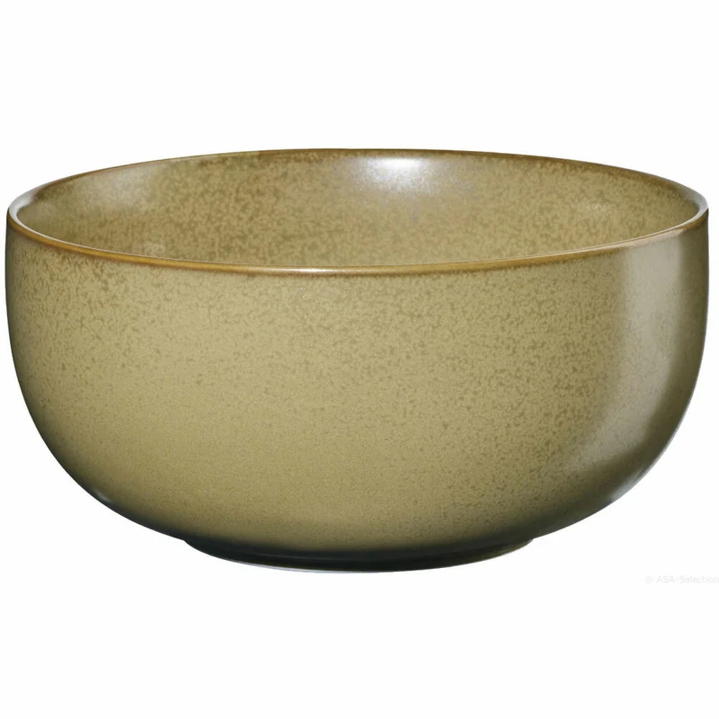 ASA Selection coppa miso Müslischale, Müsli Schale, Schüssel, Schälchen, Porzellan, Gelb, Ø 13.5 cm, 19290194