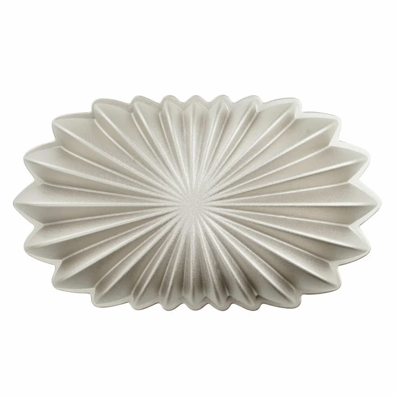Dr. Oetker Kastenform Sensation, Back-Kunst, Backform, 16.5 x 28 cm, Aluminiumguss, Creme-Metallic, 2554