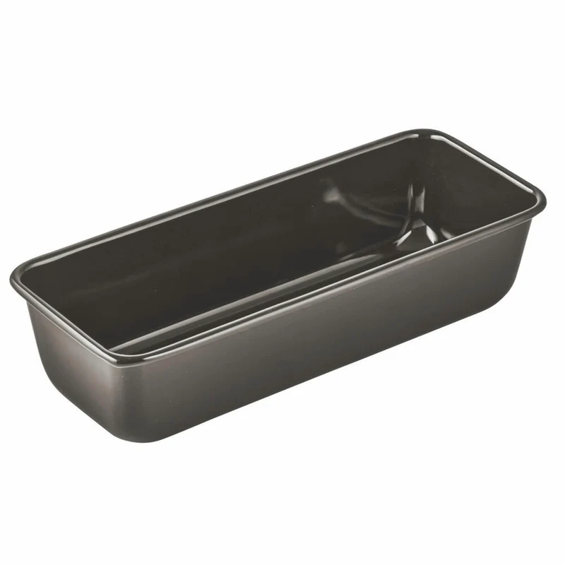 Dr. Oetker Kastenform Exclusive 30 cm, Backform, Kuchenform, Stahlblech, Grau-Braun, 4526