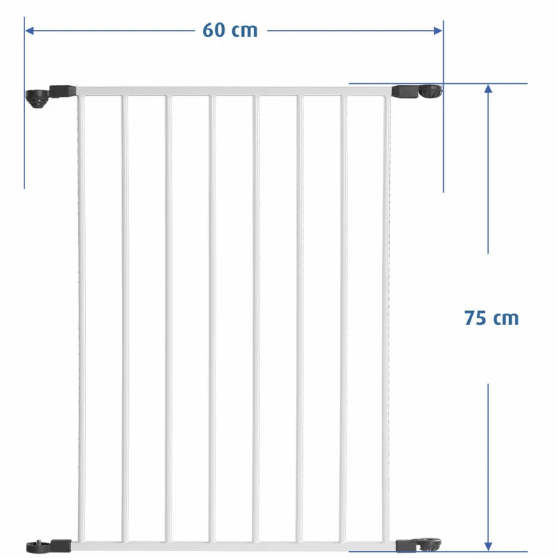 reer MyGate Absperrgitter Verlängerung 60 cm, Schutzgitter, Kinder Sicherung, individuelle Gitterzusammenstellung, 46760